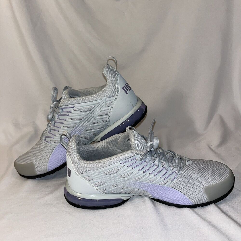 PUMA Voltaic Evo Training  Womens SIze 11 Gray/Purple Athletic Shoes